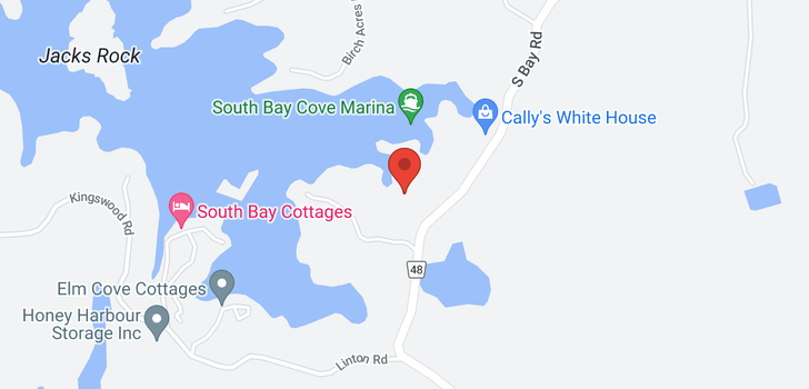 map of 339 SOUTH BAY RD